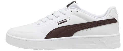 PUMA Sneakers Court Classic Clean Unisex 37.5, White Chocolate Fondue Brown