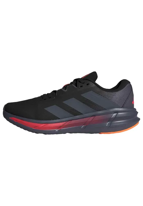 Adidas Uomo Questar 3 Running Shoes, Core Black/Onix/Lucid Red, 40 2/3 EU