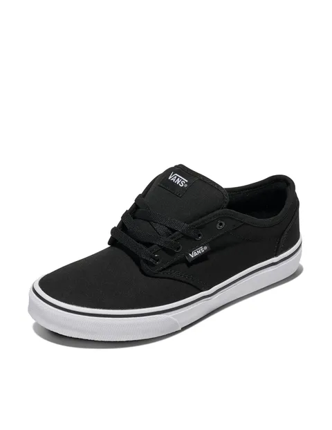 Vans Atwood, Sneaker Unisex - Bambini e Ragazzi, Black and White, 27.5 EU