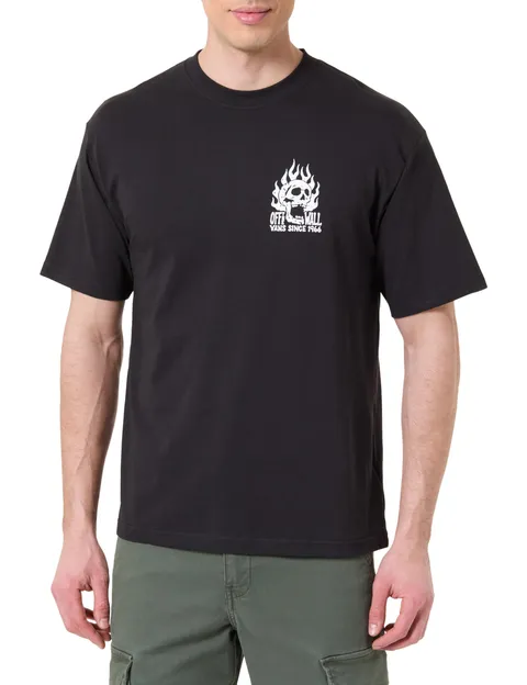Vans off The Wall Fever SS Tee, Nero, L, Nero, L
