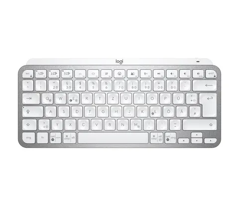 Logitech Bluetooth MXKEYS MINI WRLS ILLUMINATO KB GRIGIO PALE - DEU - CENTRALE