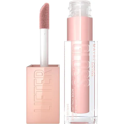 Maybelline New York Lifter Gloss, Lucidalabbra con acido ialuronico, Effetto rimpolpante