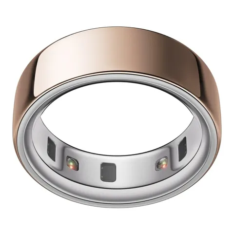 Oura Ring 4 - Rose Gold - Misura 14 - Smart Ring | Provalo con il kit di misurazione Oura Ring 4 | Indossabile per monitorare il sonno - Frequenza cardiaca - Fitness - Batteria fino a 8 giorni