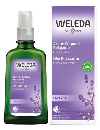 Weleda Olio Rilassante, Lavanda, 100 Millilitro