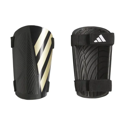 adidas Mixte TIRO Shinguard Training, Black/Gold Metallic/White, L