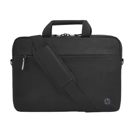 HP Professional, Borsa per Notebook fino a 14.1", Creata con Materiale Riciclato, Pass-through per il Trolley, Tasca RFID, Tasca Tracker Bluetooth, Nera