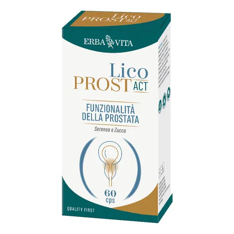 ERBA VITA Licoprost Act integratore alimentare con Licopene e Teupol10P (estratto di