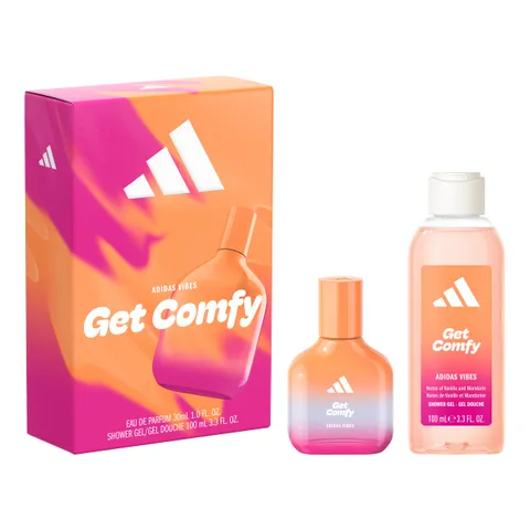 adidas, Cofanetto Regalo adidas Vibes Get Comfy, con Eau de Parfum 30ml e Docciaschiuma