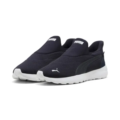 Puma Sneaker Unisex Softride Cosmic Sliptech, New Navy New Navy PUMA Bianco, 37 EU
