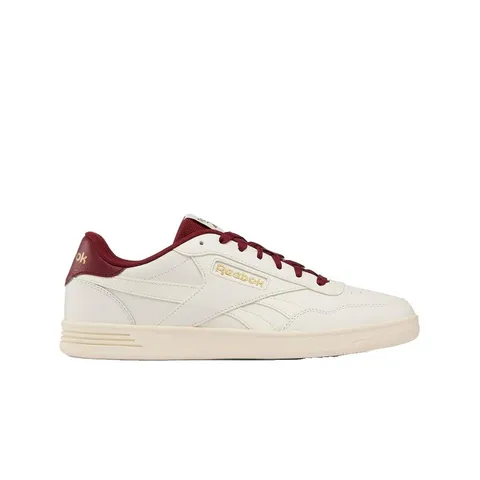 Reebok Unisex Court Advance Sneaker, Chalk/Classicburgundy/Goldmet, 37,5 EU