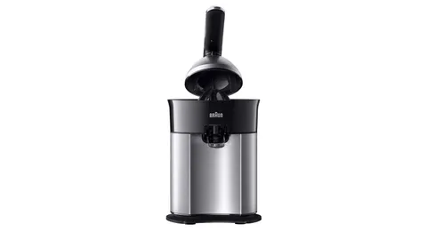 Braun CitrusQuick 7 - Spremiagrumi Elettrico con Leva, Spremi Arance da 160W con