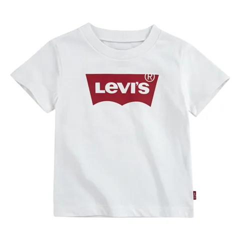 Levi's Lvb S/S Batwing Tee Bimbo, White, 3 anni