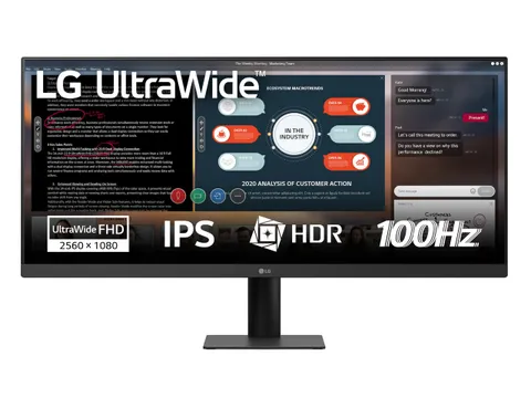 LG 29U511A Monitor UltraWide 21:9 29" IPS, WFHD (2560x1080), HDR10, 100Hz, sRGB 99%