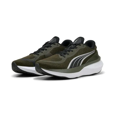 Puma Scarpe da Corsa Scend PRO Uomo Sneaker, Dark Olive Puma Black, 37.5 EU
