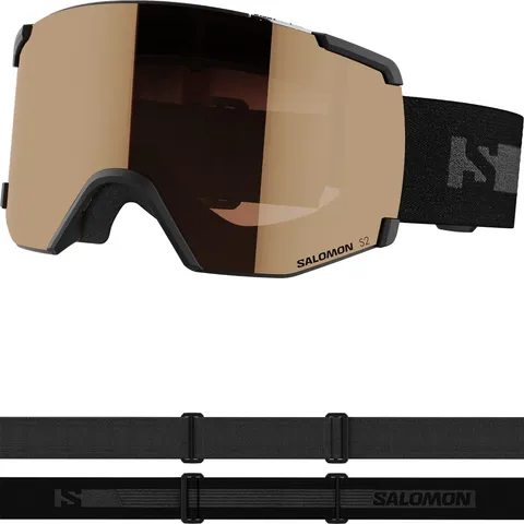 Salomon S/view Access, Occhiali Sci Snowboard Unisex: Campo Visivo Esteso, Riduzione
