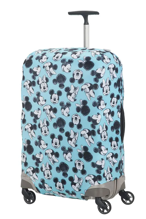 Samsonite Global Travel Accessories Disney - Coperture in Lycra per Valigia, M, Blu