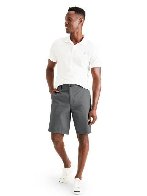 Dockers Perfect Short, Pantaloni Uomo, Grigio (Seacliff), 28W