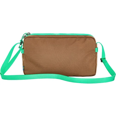 Fjällräven borsa a tracolla Vardag Pocket Poppy Pink - Khaki Dust rosa