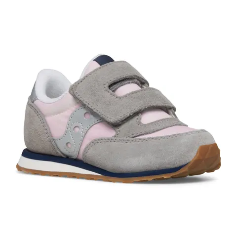 Saucony Baby Jazz HL, Scarpe da Ginnastica Unisex - Bambini e Ragazzi, Blush Grey Silver