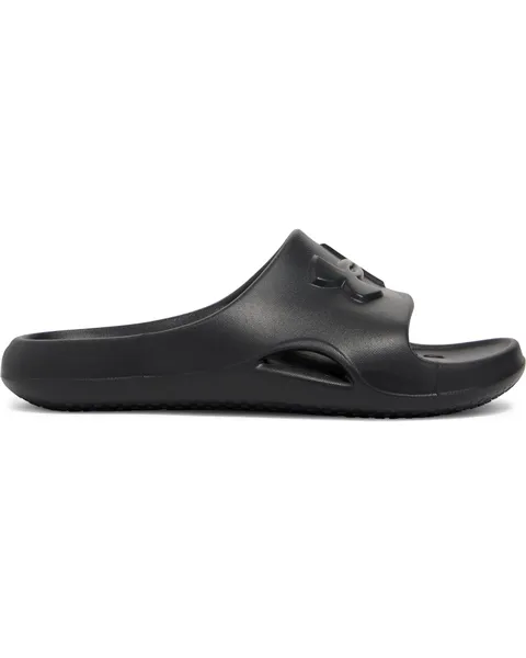 Under Armour Locker Pool Sliders Scarpe Uomo, Nero Nero Bianco, 37 EU