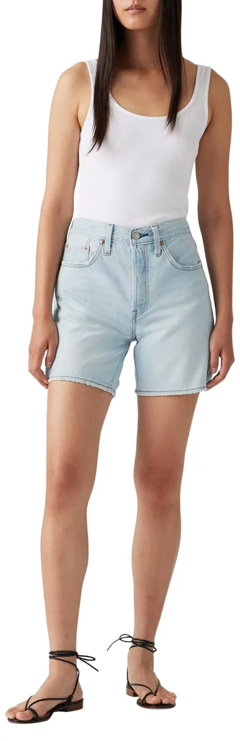 Levi's Donna 501 Mid Thigh Lightweight, Pantaloncini, Make Memorable Short Ltw, 31W