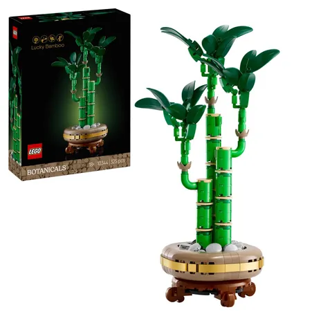 LEGO Botanicals Bambù del Buon Auspicio - Pianta Artificiale da Arredamento Interno con