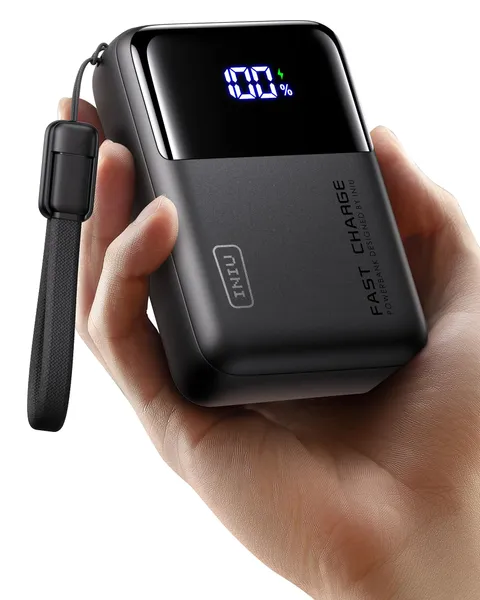 INIU Laptop Power Bank, Piccolo 100W PD3.0 25000mAh Alta Capacità Powerbank, USB-C