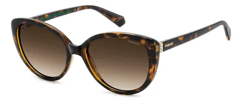 Polaroid Sunglasses Frames PLD 4176/S/X Havana 56/18/145 Donna, Havana, 56/18/145
