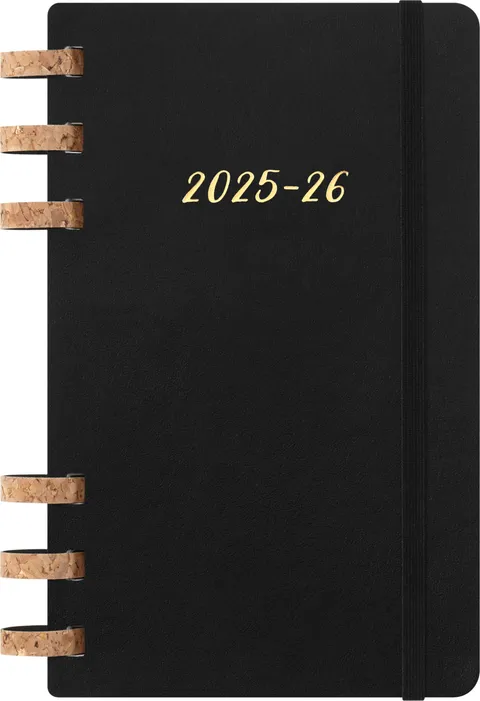 Moleskine Student Life Planner 2025-26, Agenda Settimanale e Mensile Spiral 12 Mesi con