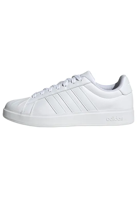 adidas Uomo Streettalk Shoes, Ftwr White/Ftwr White/Ftwr White, 40 2/3 EU