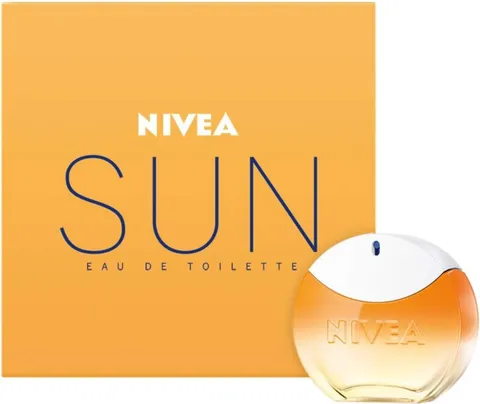 Nivea SUN Eau de Toilette 30 ml, Profumo donna e uomo unisex ispirato alla fragranza
