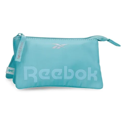 Reebok Linden Beauty Case Tre Scomparti Blu 17,5x9,5x2 cm Poliestere