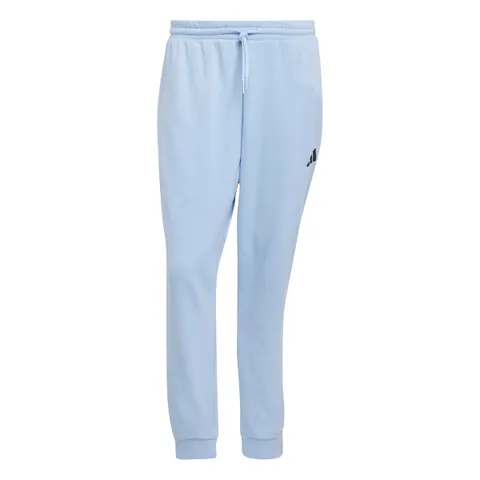 adidas Uomo Essentials Feelcozy Fleece PANT, glow blue/black, XS
