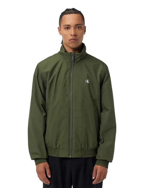 Calvin Klein Giacche da uomo LS Ripstop Padded Harrington JKT LV04RE515G, Beige