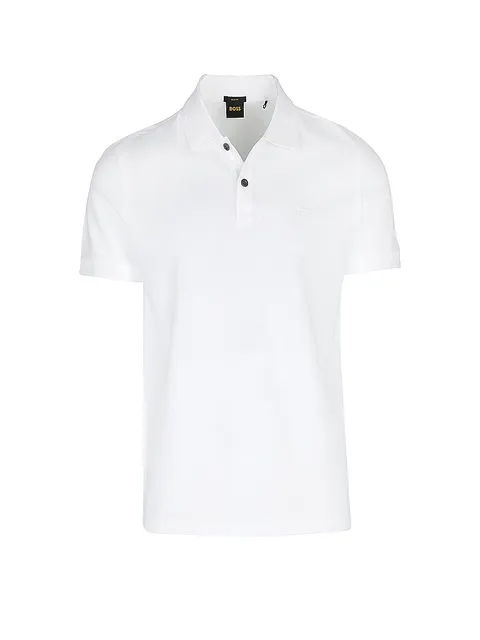 BOSS Polo da Uomo Prime, Bianco 100, S