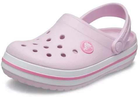 Crocs Crocband Clog T, Zoccoli Unisex - Bambini e Ragazzi, Ballerina Pink, 20/21 EU