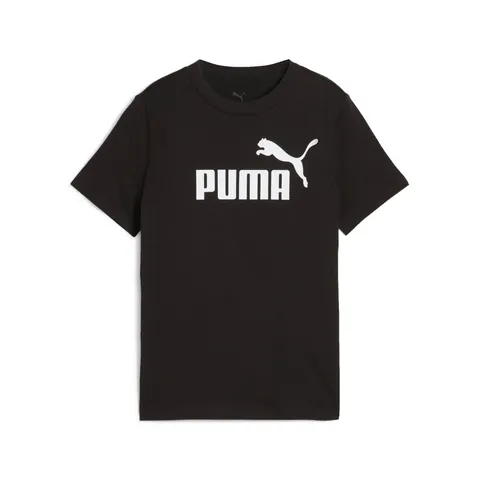 PUMA Ess No. 1 Logo Tee G, Magliette Bambina, PUMA Black, 176