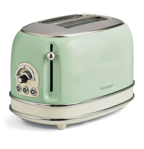 Ariete 155 Tostapane Vintage 2 fette di pane, senza pinze, 6 livelli di tostatura, 810
