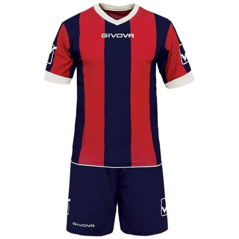 Givova KIT Catalano MC BLU/Rosso Tg. M