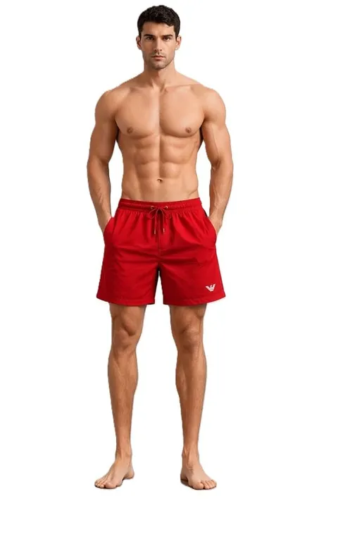Emporio Armani Boxer Uomo Essential Rosso XL
