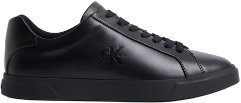 Calvin Klein Low Prof Cupsole Lth HM0HM02123 Low Top, Nero (Triple Black), 40