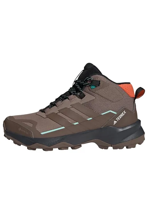 adidas Donna Terrex Skychaser Ax5 Mid Gore-Tex Hiking Shoes, Trace Brown/Earth