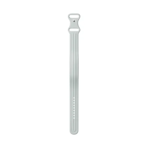 Cinturino sportivo per Google Fitbit Air - Cinturino in silicone ideale per l'allenamento - Compatibile solo con Fitbit Air - Grigio nebbia, small