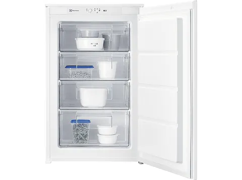 Electrolux LUB3AE88S, Congelatore Verticale da Incasso, Serie 600 LowFrost, Altezza 87,3
