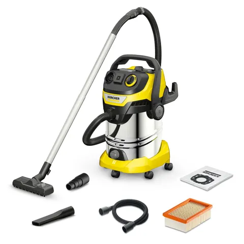 Kärcher aspiratore solidi liquidi WD 6 P S V-30/8/35/T con presa elettroutensile, 1300 W