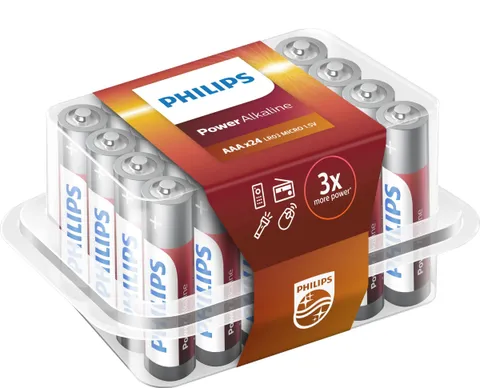 Philips Power Alkaline LR03 AAA (24 pz)