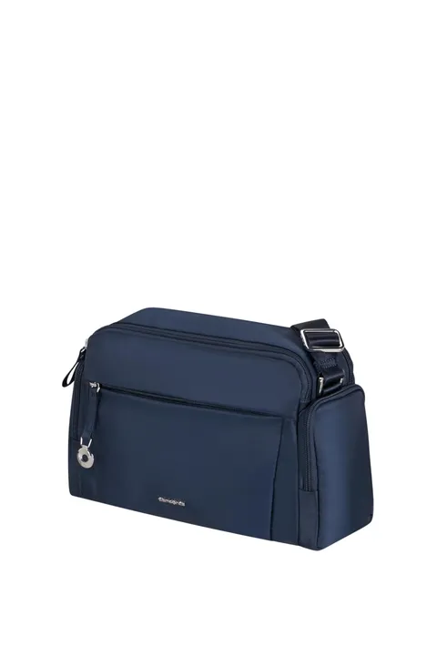 Samsonite Move 5.0 - borsa a tracolla con 4 scomparti, 26 cm, 5,5 L, blu (blu scuro)