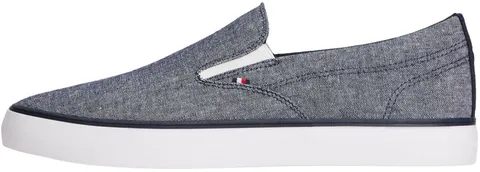 Tommy Hilfiger Harlem Core II Slip On Chambray FM0FM05819 Low Top, Blu (Desert Sky), 42