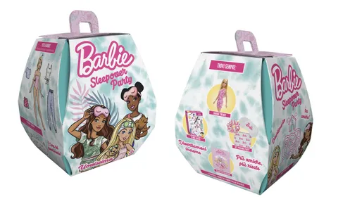 Barbie Uovissimo Sleepover Party - Set Regalo di Pasqua con Bambola, Diario dei Segreti