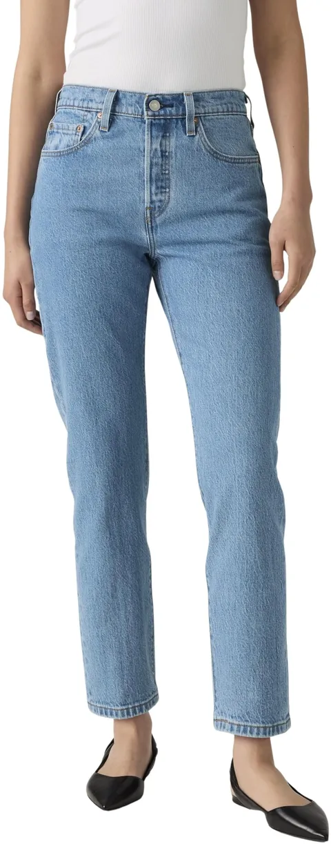 Levi's 501 Crop, Jeans Donna, Great Story, 27W / 28L
